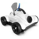 WYBOT Poolroboter mit 150W Motor, Leistungsstarke, Poolsauger mit 3 Reinigungszyklen, Keine Zeitliche Begrenzung, Poolreiniger Automatische mit Reinigungsbürste für den Boden, 180μm Filter