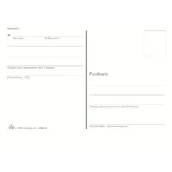 RNK Postkarte 4046/10 A5 148mm x 105mm (BxH) 170g Graudruck, mit Absender 4002871404617 RNK Verlag 10 Stück
