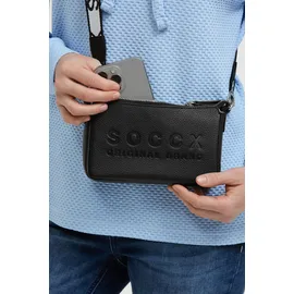 Soccx Umhängetasche Kunstleder Black
