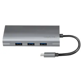 Logilink UA0383 - USB 3.2 (Gen 1) (3.1 Gen 1) Type-C Silber