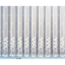 heimtexland Jacquard Store Kräuselband 100 x 300 cm Weiß