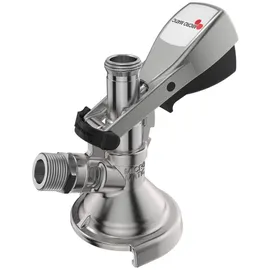 Micro Matic KEG Zapfkopf - Typ W Flach - Flachzapfkopf Wein W-System - Micro Matic