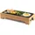 DOMO Teppanyaki Grill Plate 1000 W Bambusholz Braun/Schwarz