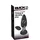 Black Velvets Analplug „RC Rotating Plug“ mit Fernbedienung, schwarz