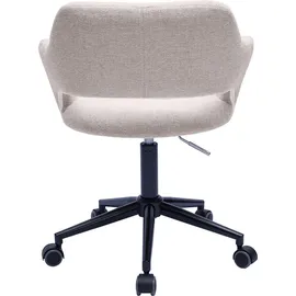 miliboo Jessy Design-Stoff Beige