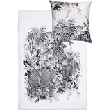 ESTELLA Mako-Satin Bettwäsche Kibali Weiss