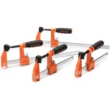 Jorgensen 4er-Satz Mittelschwere Stahlklemmen (2-15 cm, 2-30 cm) 2391335 Spann-Weite (max.):30 mm Produktabmessung, Län
