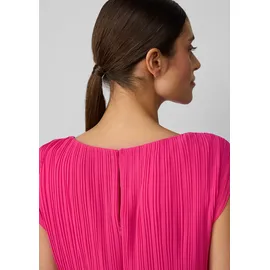 s.Oliver Plissierter Jumpsuit aus Chiffon mit Bindegürtel - pink - 38