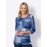 Sieh an! Longshirt Blau 42