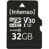 Intenso microSDHC Professional 32GB Class 10 UHS-I + SD-Adapter