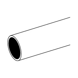 TECE Heizungsrohr für Fußbodenheizung und Radiatoranbindung Silber Dimension 20 Rolle 75 m