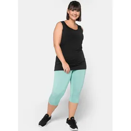 sheego Sporttop Schwarz 42