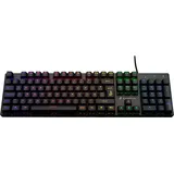 Surefire Kingpin M2 Mech Keyboard (DE, Kabelgebunden, Tastatur Schwarz