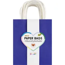Folia Papiertüten BASIC M 18 x 21 cm 20 St. Blau/Grün/Rosa/Rot/Weiß