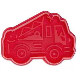 Städter Feuerwehrauto 6,5 cm Rot