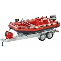 PLAYMOBIL® 9845 Feuerwehr-Schlauchboot mit Anhänger / City Action NEU/OVP Folie