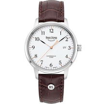 Bruno Söhnle Hamburg I Big Leder 41 mm 17-13201-221