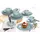SELTMANN WEIDEN Beat Kaffeeservice 18-tlg. arktisblau
