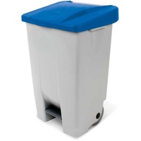 BRB-Lagertechnik 02700311 Abfallbehälter Rechteckig Kunststoff blau grau,