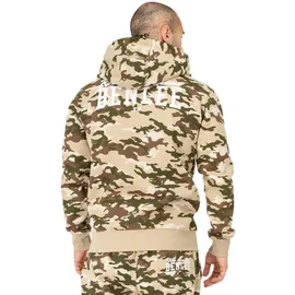 BENLEE Rocky Marciano Frasen Kapuzensweatjacke Herren Khaki 3XL