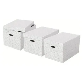34,5 x 29,5 x 50 cm 3-tlg. weiß