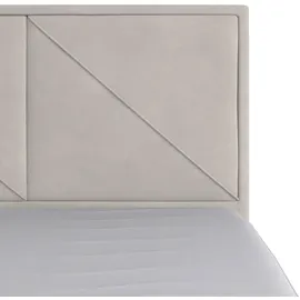 MID.YOU Boxspringbett Bologna 180 x 200 cm H2 Creme
