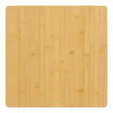 vidaXL Tischplatte 50x50x2,5 cm Bambus