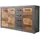 trendteam Indy 151 x 86 x 37 cm Grau/Braun