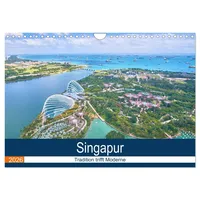Calvendo Singapur - Tradition trifft Moderne (Wandkalender 2026 DIN