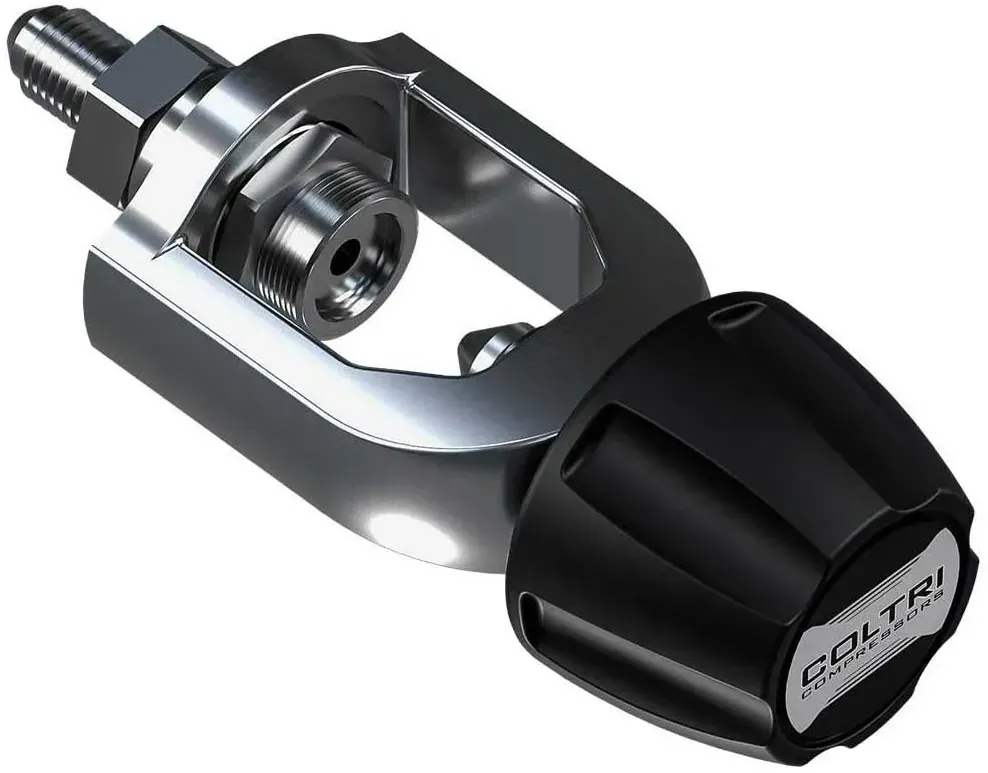 Coltri 233 Bar Int/yoke Bottle Connection Ventil - Black - One Size