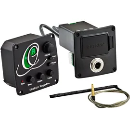 Ortega Preamp mit eingebautem Tuner - für Nylonsaiten- und Akustikgitarren (MAGUSPRO/G)