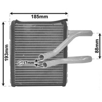 Van Wezel Wärmetauscher 25006299