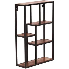SIT Möbel Wandregal 40 x 13 x 60 cm Schwarz
