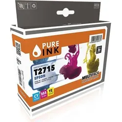 Pure Ink Tinten Patrone Epson T2715 Multipack für Epson WorkForce WF-3620DWF ...