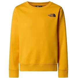 The North Face Kinder Box Nse Regular Crew Sweatshirt, Summit Gold, 6 Jahre