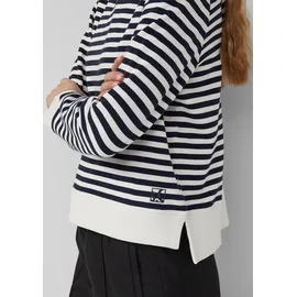 s.Oliver Gestreiftes Sweatshirt Blau 42