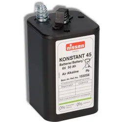 Nissen 4R25 Konstant 45 - 6V / 45-50Ah Luftsauerstoff - ohne Quecksilber und Cadmium
