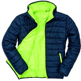 Result Soft Padded Jacket, Navy/Lime, L