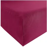 Erwin Müller Spannbettlaken Jersey 140 x 200 - 160 x 200 cm rot