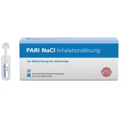 PARI NaCl 0,9% Inhalationslösung 20x 2,5ml