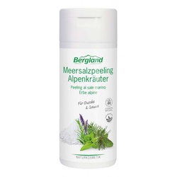 Bergland Meersalzpeeling Alpenkräuter