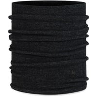 Buff Merino Fleece Nackenwärmer - Solid Black - One Size