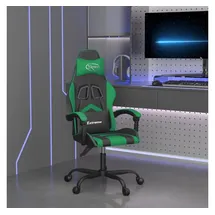 vidaXL Gaming-Stuhl Schwarz und Grün