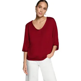 Zero Feinstrickpullover Candy Rot M