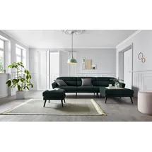 OTTO home Eckcouch Mikrofaser 2-Sitzer Grün