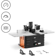 MSW Tischfräse 1500 W bis 24 000 U/min umfangreiches Zubehör