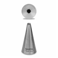 Städter Spritztülle, Edelstahl, Silber, 5 mm