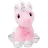 AURORA World 60853 Sparkle Tales Blossom Einhorn" Plüsch, rosa,