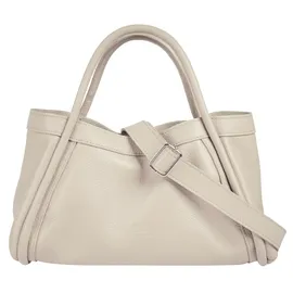 Cluty 2 in 1 Henkeltasche Leder Beige