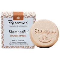 Rosenrot Festes ShampooBit®, Walnuss-Mandel 60g